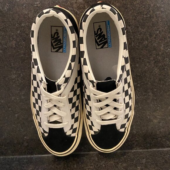 Vans Bold Ni Checkerboard 'Black Marshmallow' - Size 10 - Picture 6 of 8